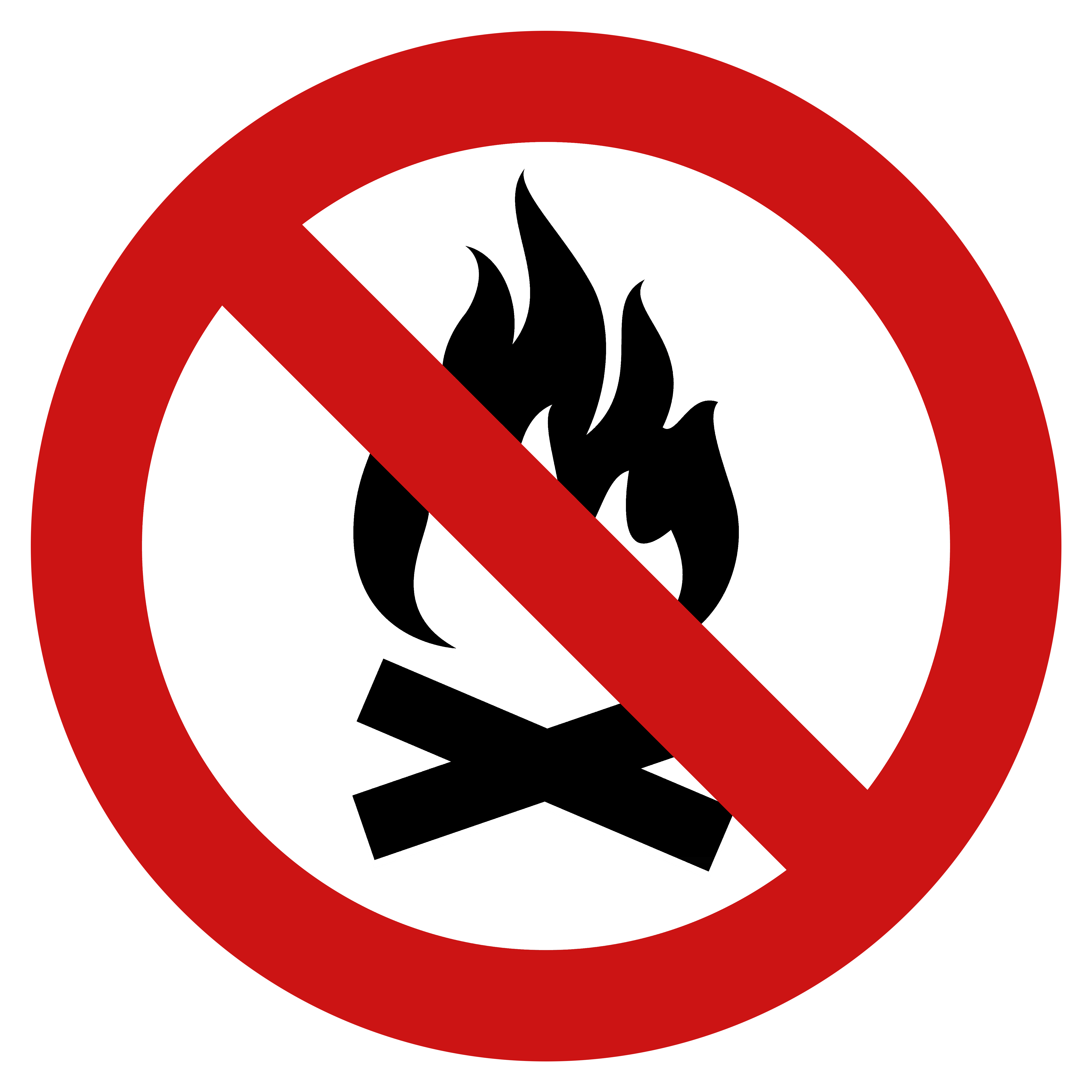 Grafik keine Brandgefahr, dass symbolisiert, dass sich Tiere an der Heizung nicht verbrennen können